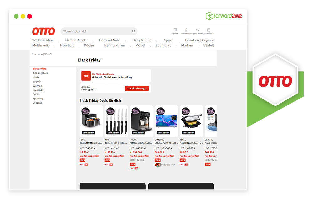 OTTO Black Friday 2025